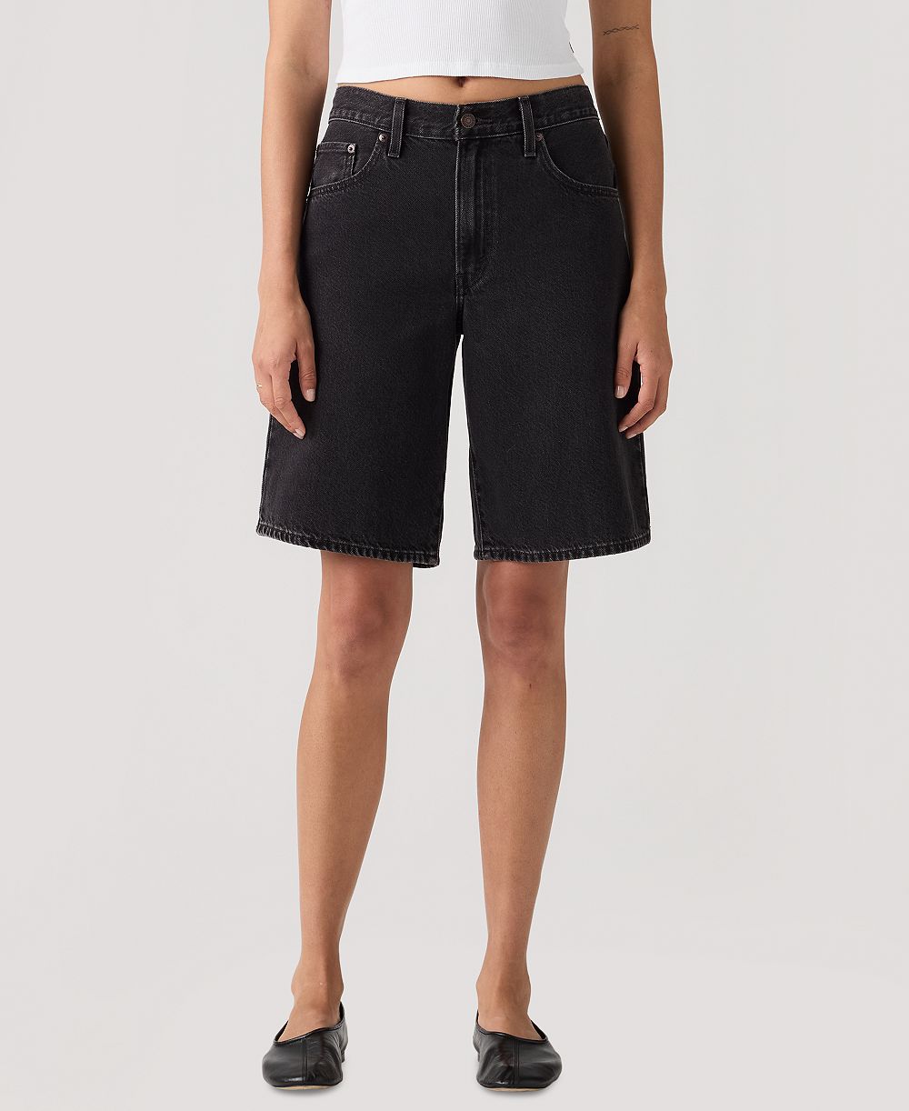 Женские джинсовые шорты Levi's® Premium Baggy Dad Mid-Rise