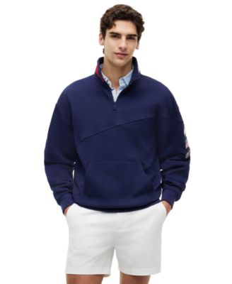 Мужская флисовая куртка Tommy Hilfiger x U.S. SailGP с молнией на четверть