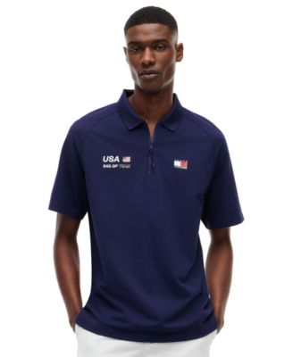 Мужская рубашка-поло Tommy Hilfiger x U.S. SailGP Performance Collared Regular-Fit