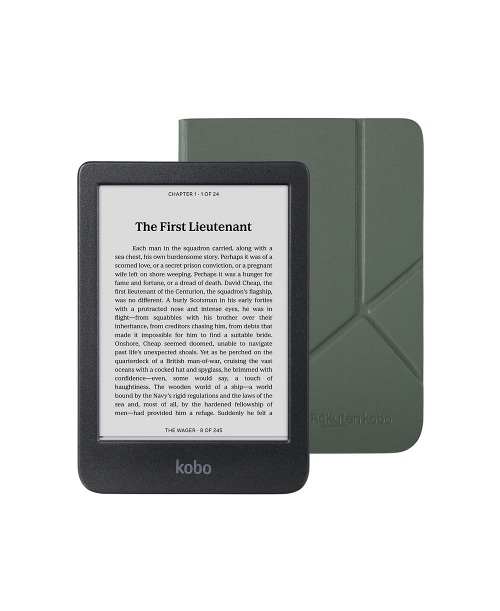 Kobo Clara BW электронная книга с чехлом Misty SleepCover в комплекте