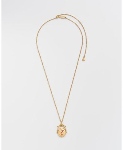Подвеска Fable England Z Initial Zigzag Clover Spinner Chain