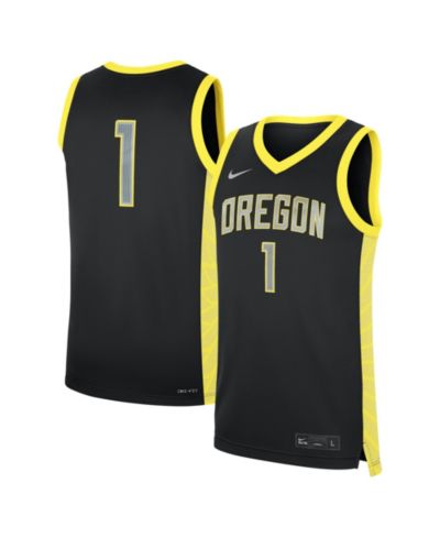 Nike мужская баскетбольная джерси Oregon Ducks #1 Alternate Replica, черная