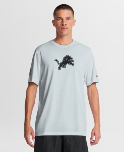 Мужская футболка Nike Silver Detroit Lions Legend Dri-FIT