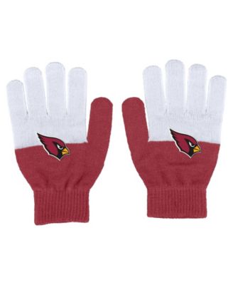 WEAR by Erin Andrews Женские перчатки Arizona Cardinals Color-Block