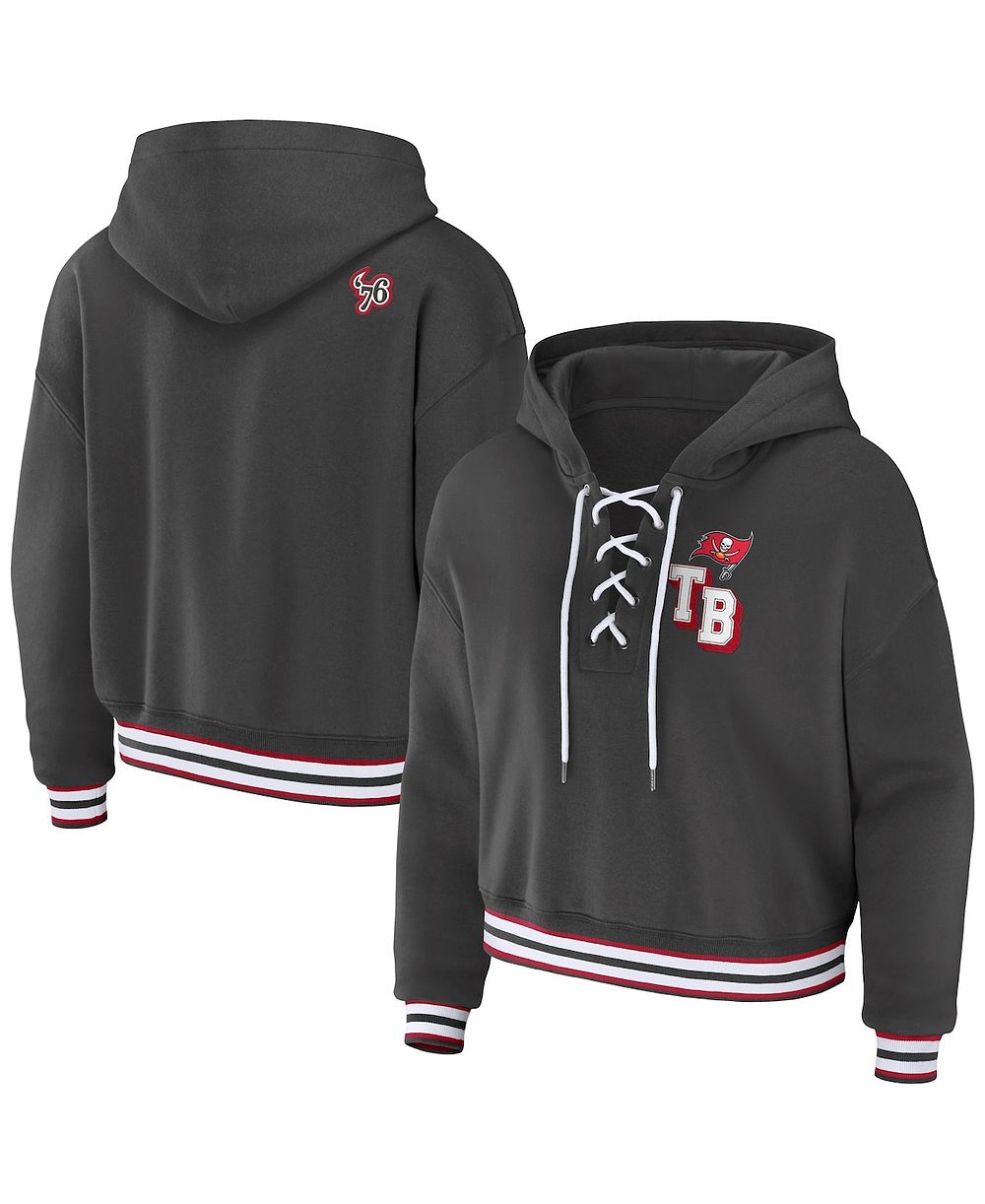 Женское худи WEAR by Erin Andrews Tampa Bay Buccaneers, pewter