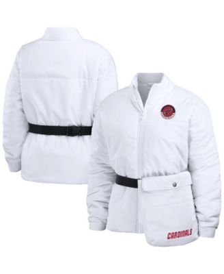 Женская пуховая куртка WEAR by Erin Andrews Arizona Cardinals White Full-Zip