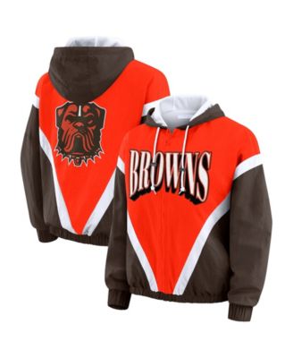 Женская ветровка WEAR by Erin Andrews Cleveland Browns Plus Size