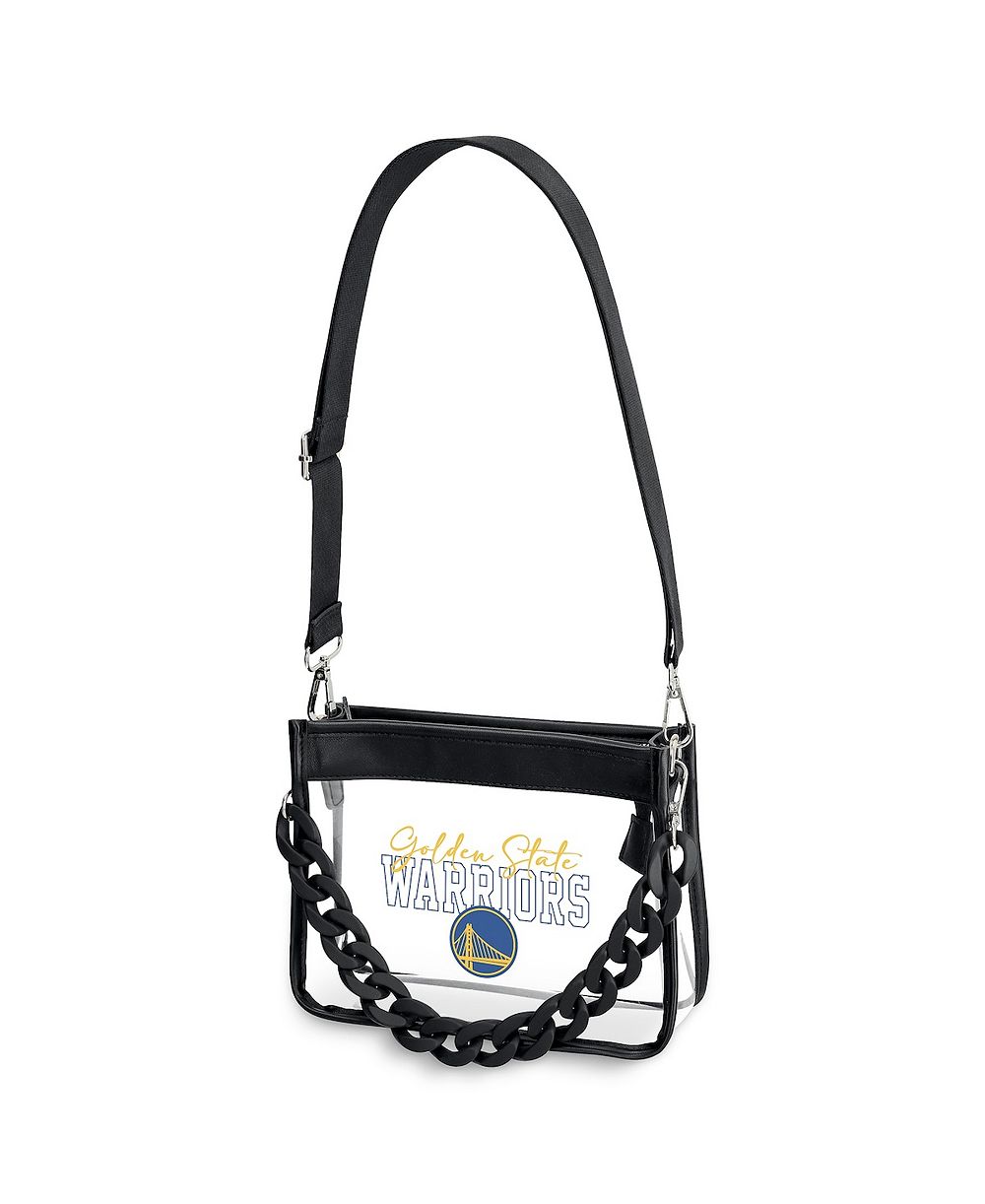 WEAR by Erin Andrews Golden State Warriors Plastic Chain Mini Crossbody Bag