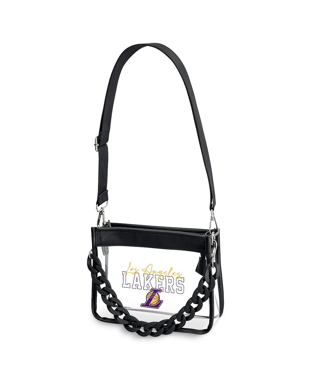 WEAR by Erin Andrews Los Angeles Lakers Plastic Chain Mini Crossbody Bag