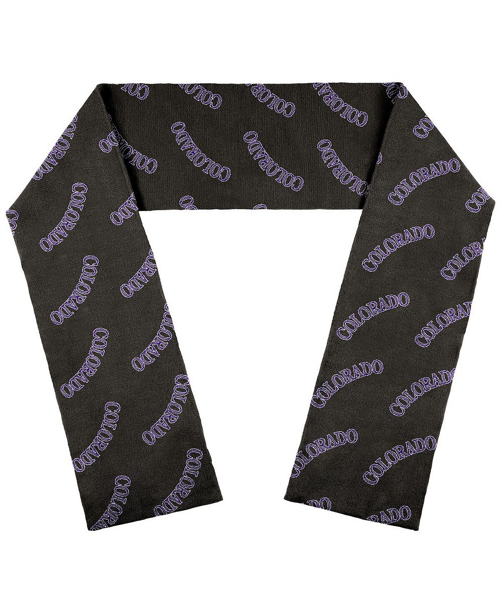 Шарф WEAR by Erin Andrews Colorado Rockies Team Wordmark Scarf
