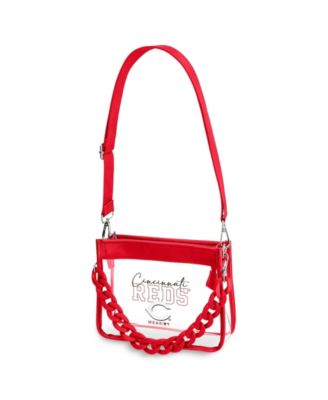 Мини-сумка через плечо WEAR by Erin Andrews Cincinnati Reds Plastic Chain Mini Crossbody Bag