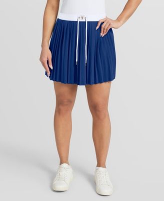 Женская плиссированная юбка-шорт WEAR by Erin Andrews Royal New York Mets