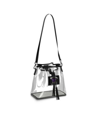 Прозрачная сумка-ведро WEAR by Erin Andrews Washington Huskies Clear Stadium Bucket Purse