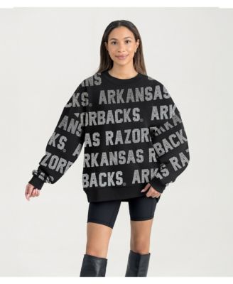 Gameday Couture Women's Black Arkansas Razorbacks Hype Era Sweatshirt