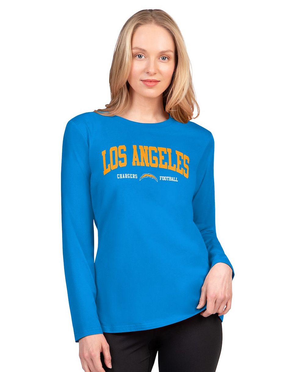 Мужская футболка G-III 4Her by Carl Banks Los Angeles Chargers