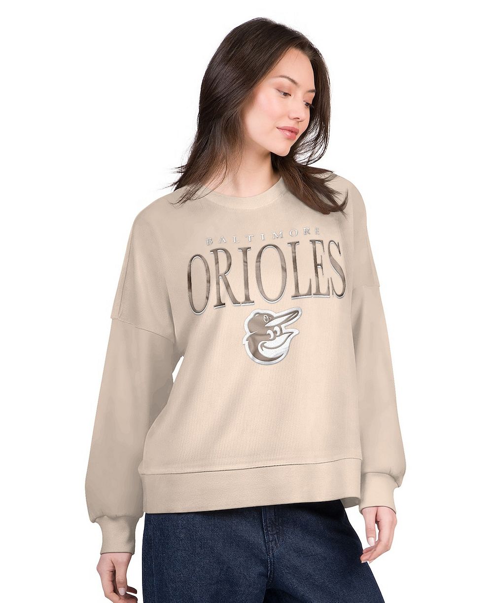 G-III 4Her by Carl Banks Женский безразмерный свитшот Baltimore Orioles