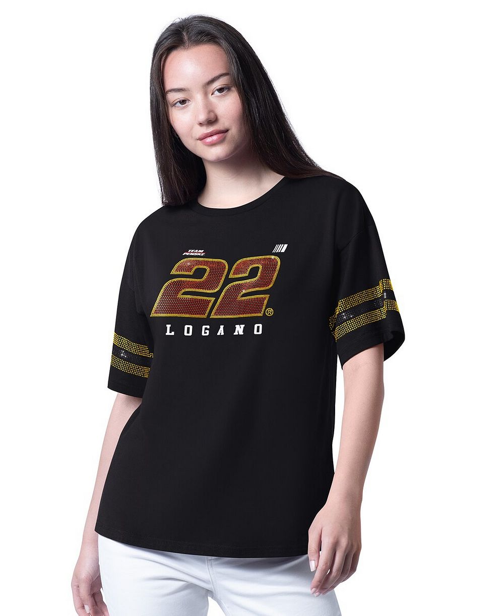 G-III 4Her by Carl Banks Женская футболка Joey Logano Fan Catch