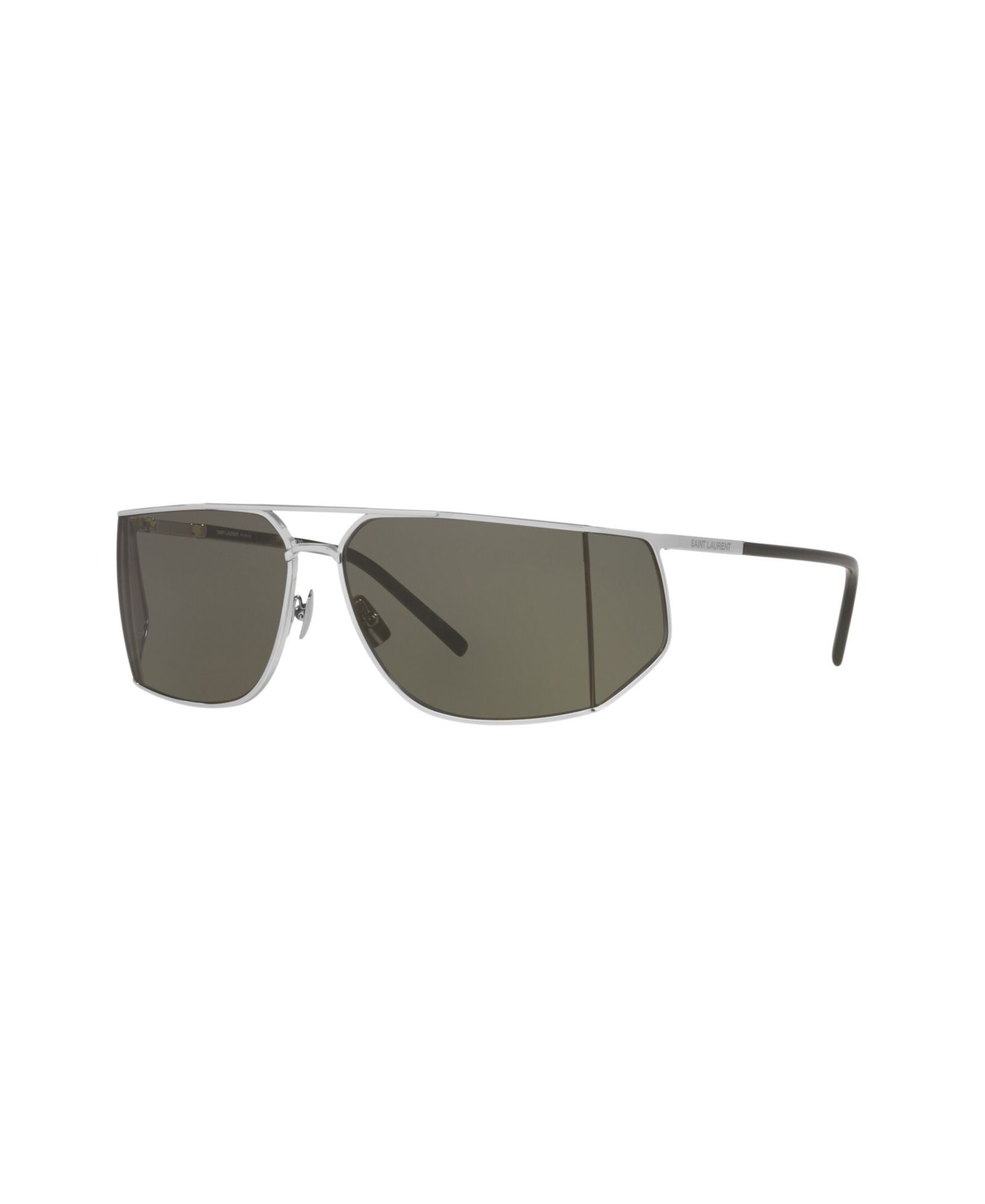 Saint Laurent Мужские прямоугольные солнцезащитные очки SL 750 YS000641