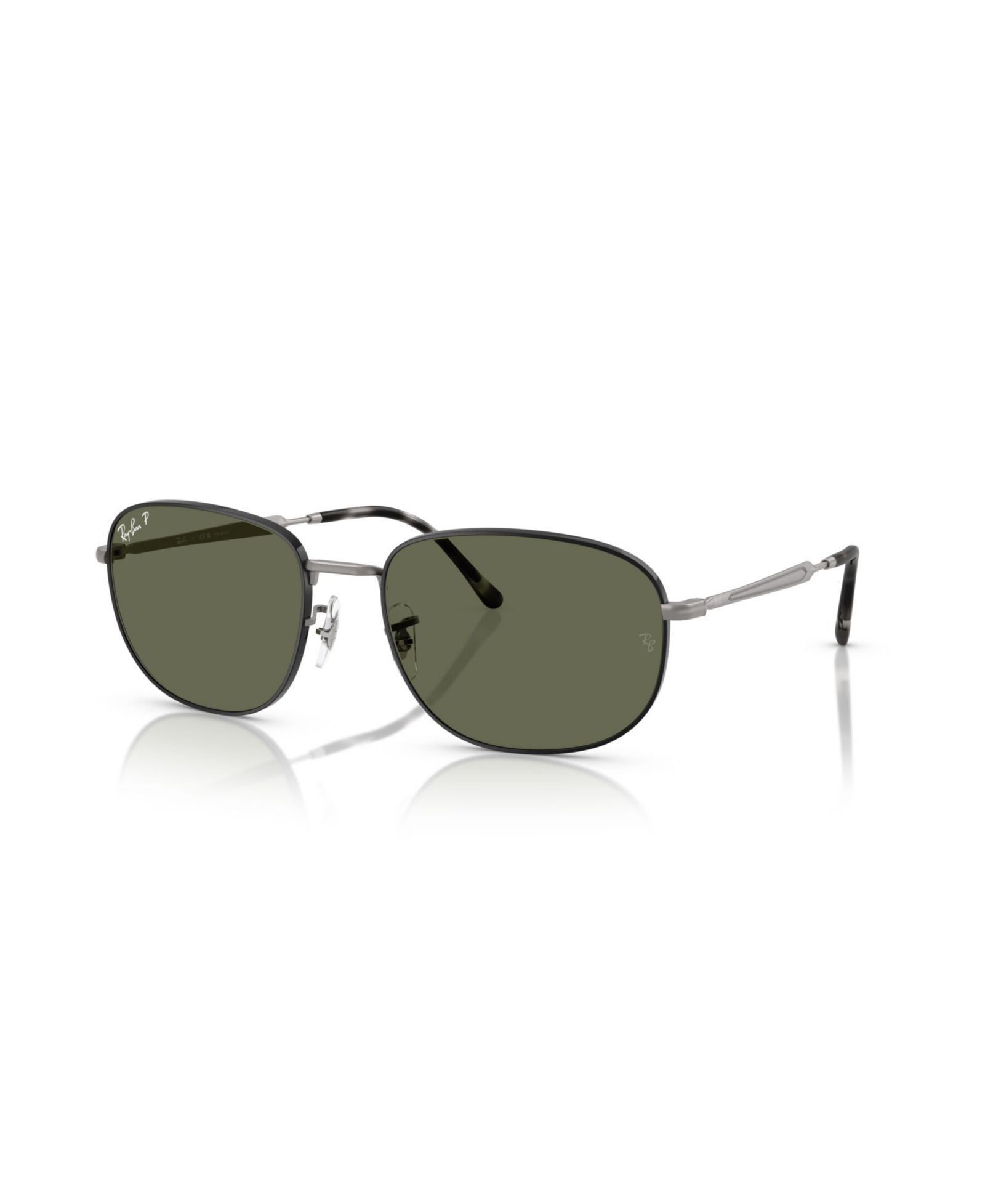 Ray-Ban Unisex Polarized Rectangle Sunglasses, RB3754
