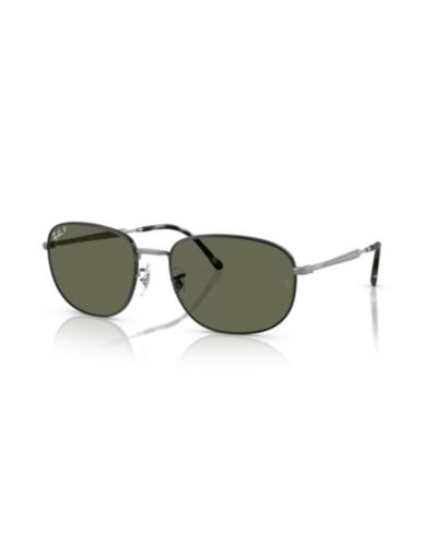 Ray-Ban Unisex Polarized Rectangle Sunglasses, RB3754