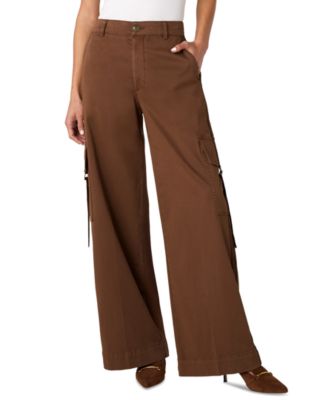 Женские брюки Liverpool Los Angeles Mid-Rise Cargo Wide-Leg