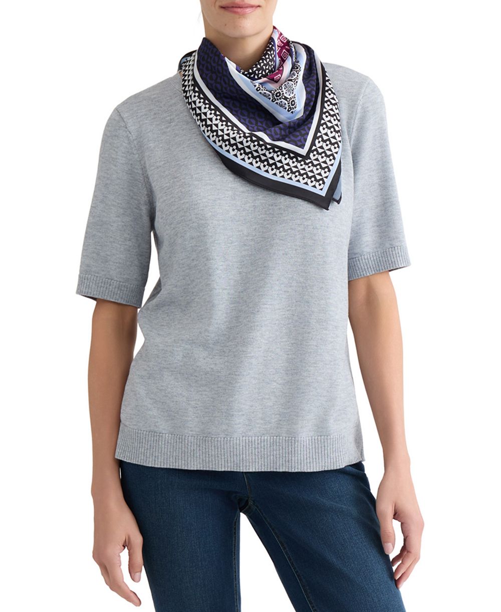Женская футболка Jones New York Accent Rib Knit Scarf