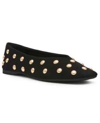 DV Dolce Vita Women's Karma Studded Slip-On Flats