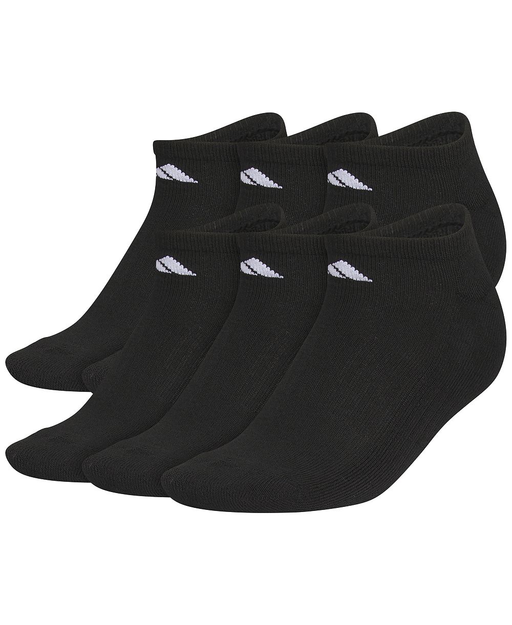 adidas Women's No Show Athletic Cushioned Socks, 6-Pack
