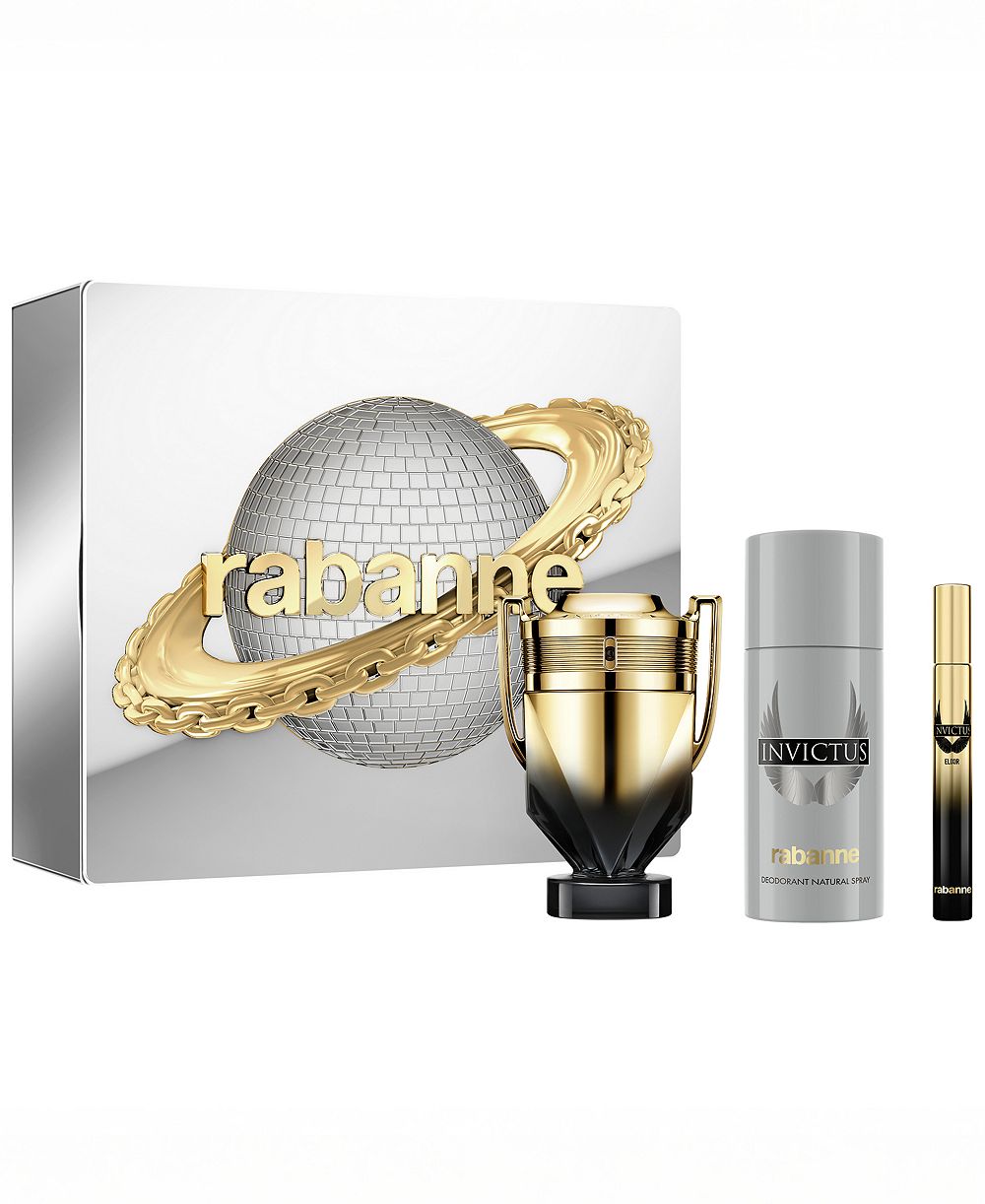 Rabanne 3-Piece Invictus Elixir Gift Set