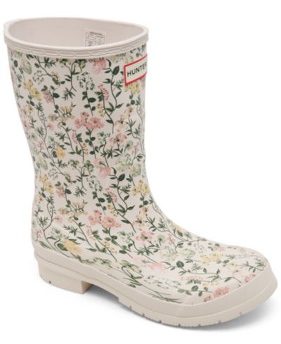 Hunter Women's водонепроницаемые резиновые сапоги Liberty Tall