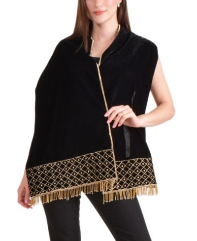 Raas шарф Velvet Hand Embroidered Women's