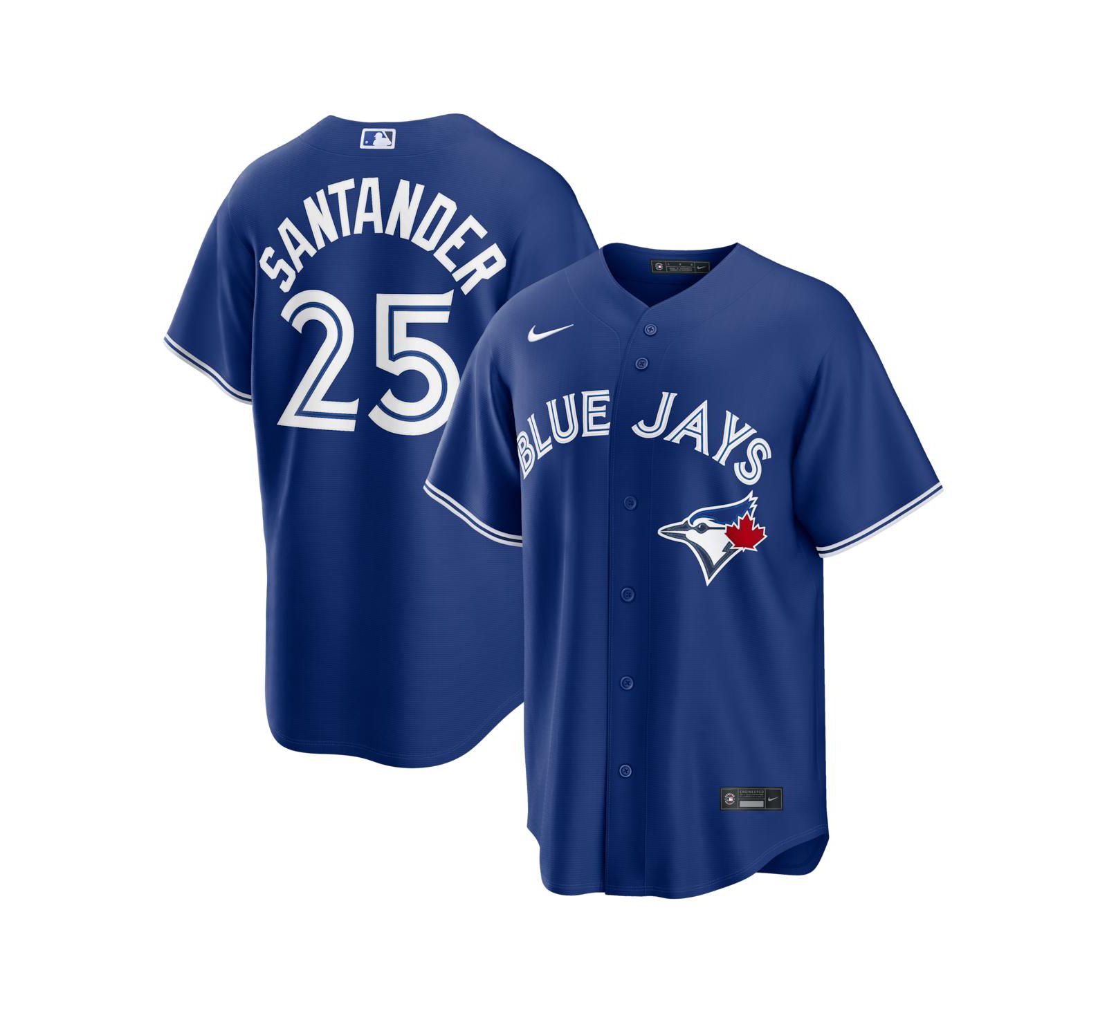 Nike мужская реплика джерси Anthony Santander Toronto Blue Jays, королевский синий