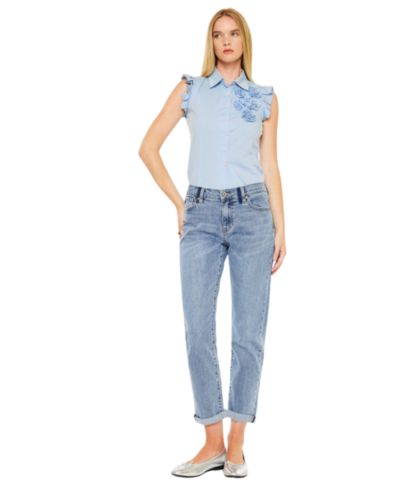Женские джинсы KanCan Lindsey Mid Rise Slim Boyfriend