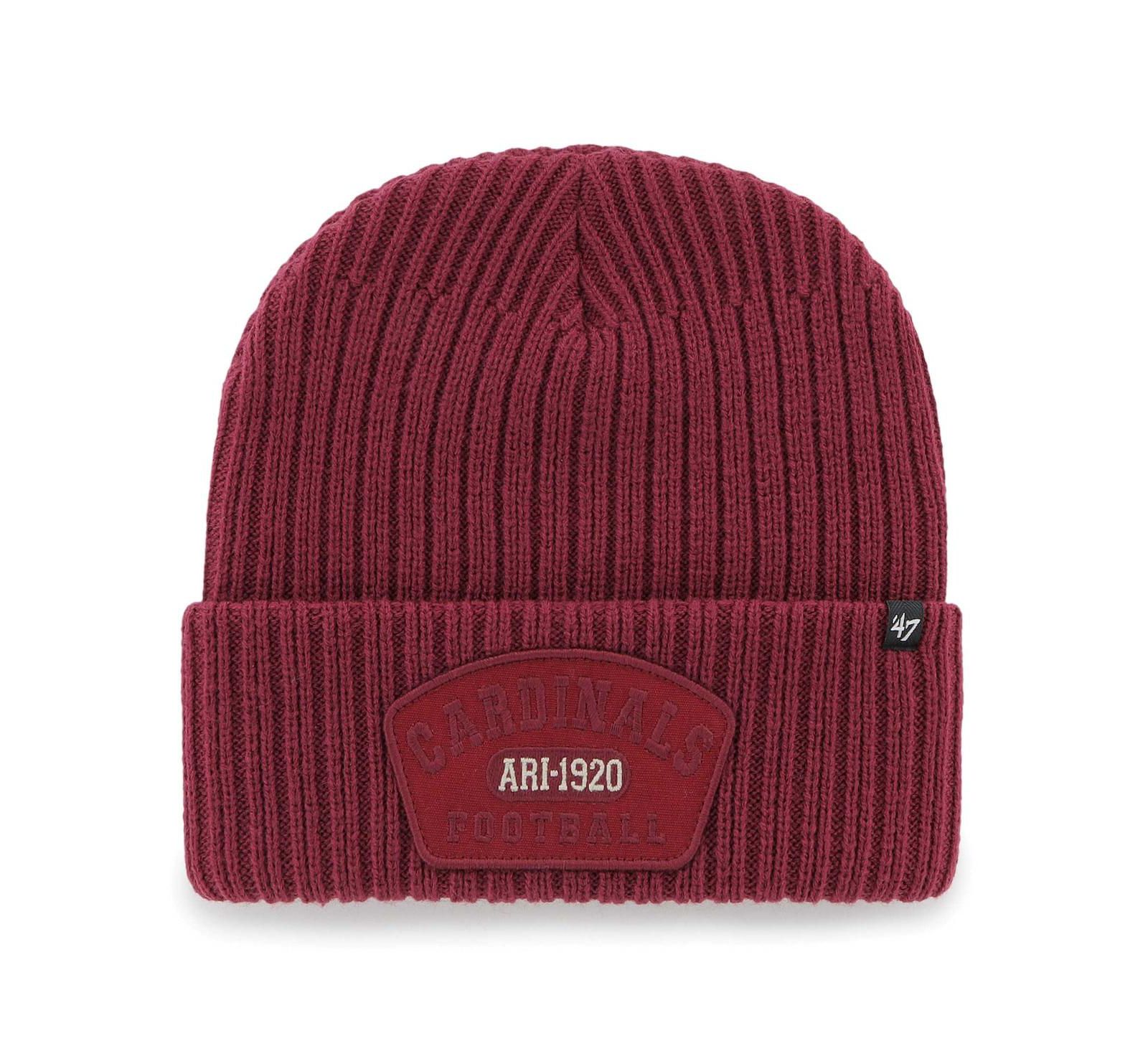 Мужская шапка '47 Brand Arizona Cardinals Ridgeway Cuffed Knit
