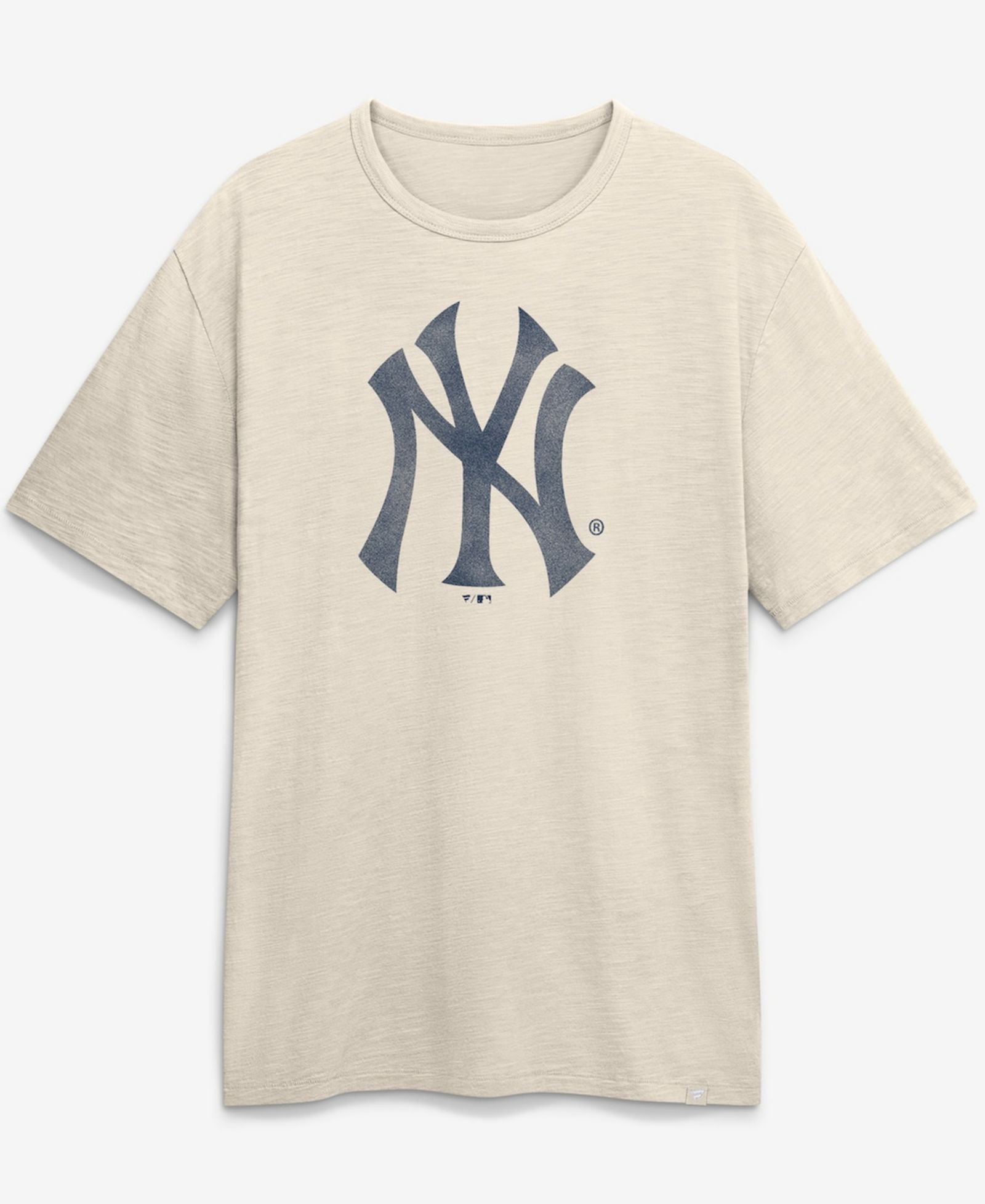 Мужская футболка Fanatics New York Yankees Stadium Slub в кремовом цвете