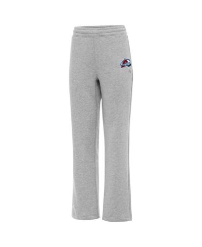 Женские спортивные брюки Antigua Colorado Avalanche Victory, серый меланж