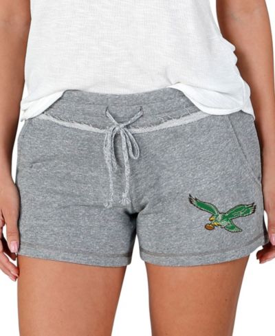 Concepts Sport Женские трикотажные шорты для отдыха Philadelphia Eagles, серые