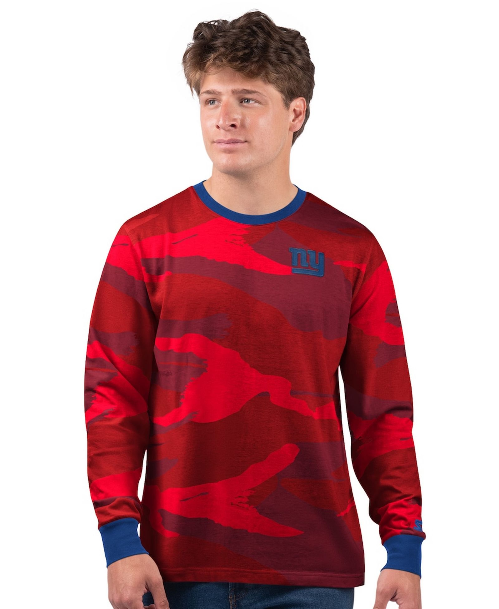 Starter Мужская футболка Kansas City Chiefs Red Long Sleeve