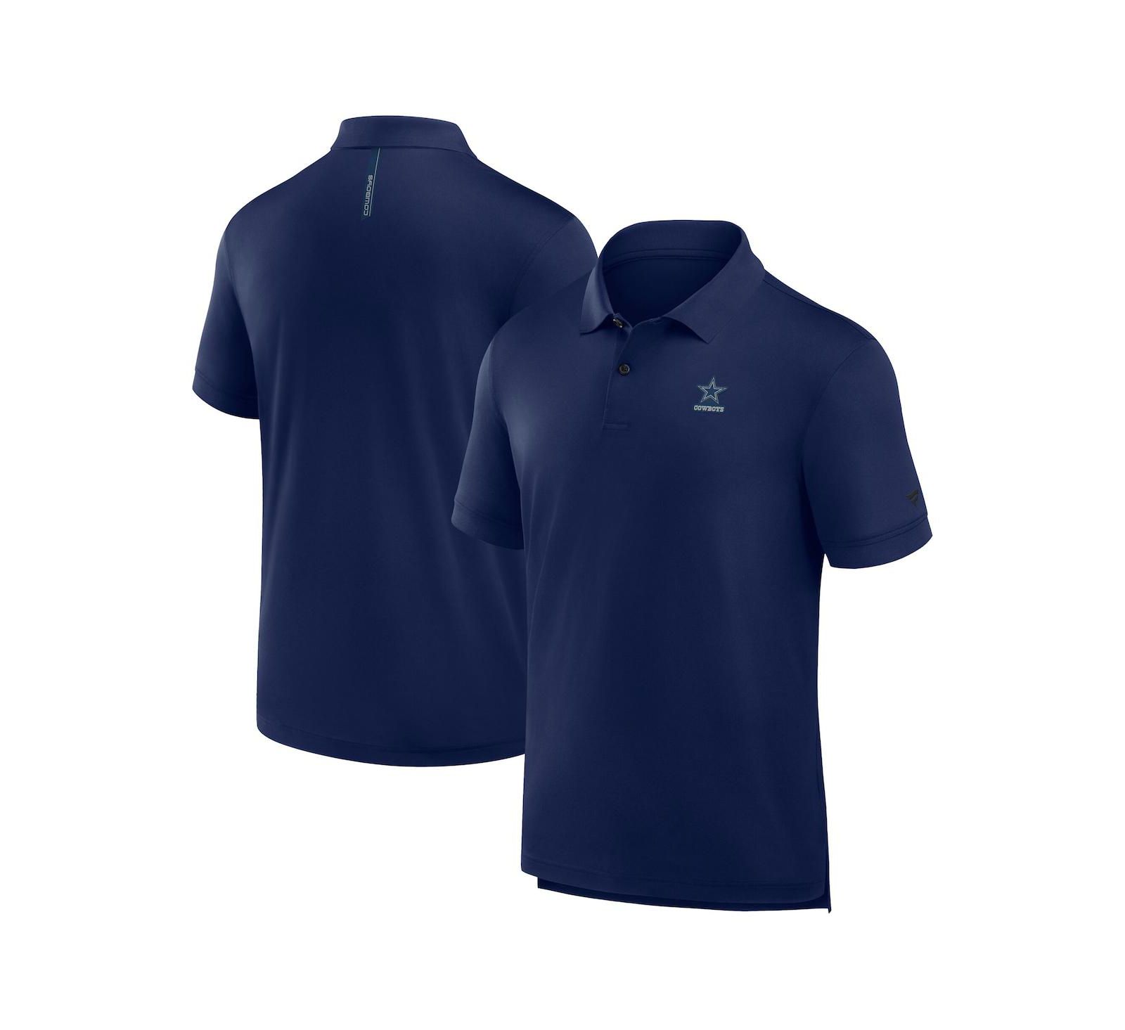 Fanatics Men's Navy Dallas Cowboys Front Office Move Mono Polo Shirt