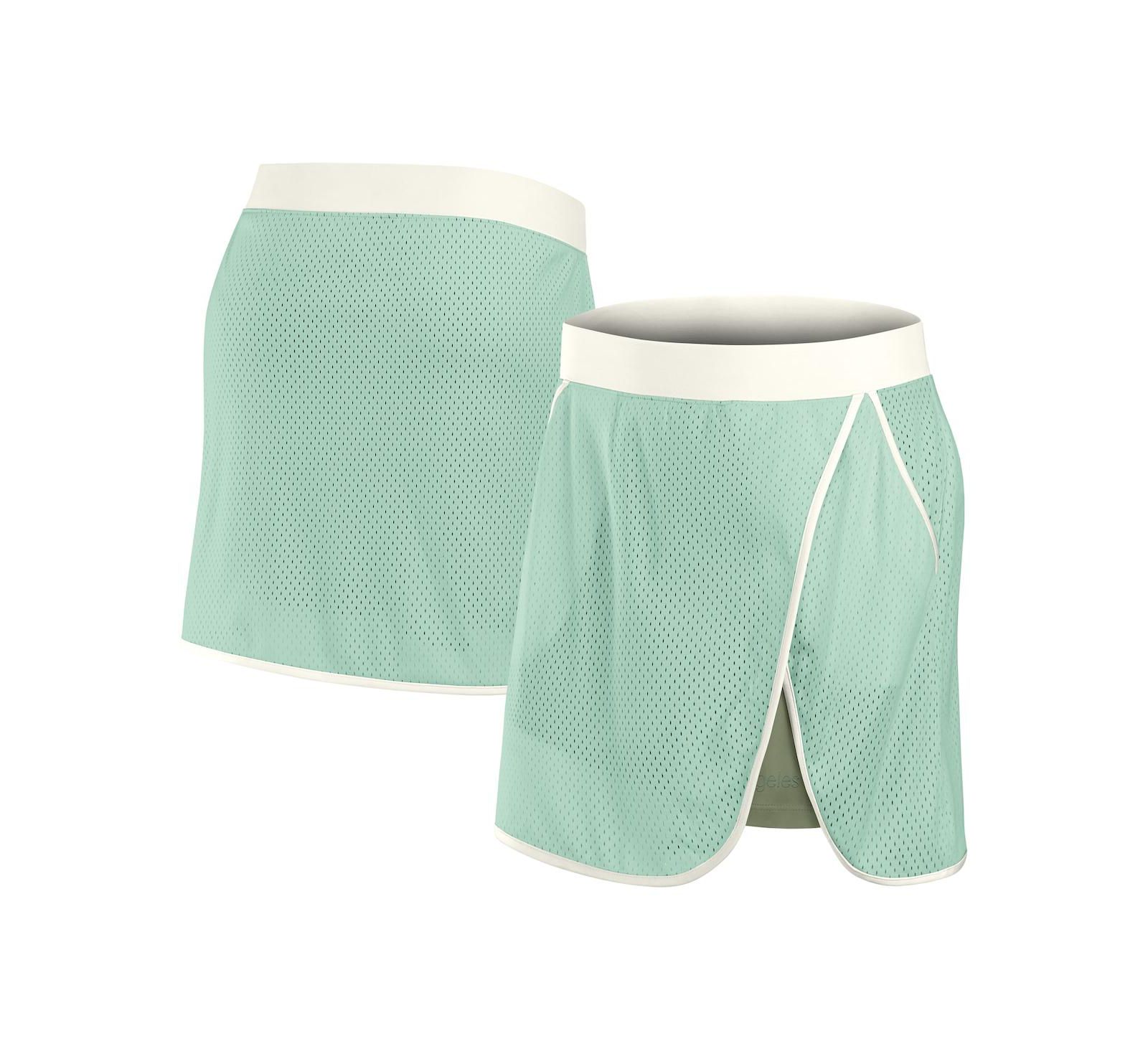 Fanatics Women's Mint Los Angeles Dodgers Studio Wellness Skort