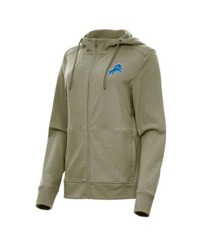 Женское худи Antigua Detroit Lions Seeker Full-Zip