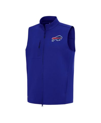 Мужской жилет Antigua Royal Buffalo Bills Demand Full-Zip Vest