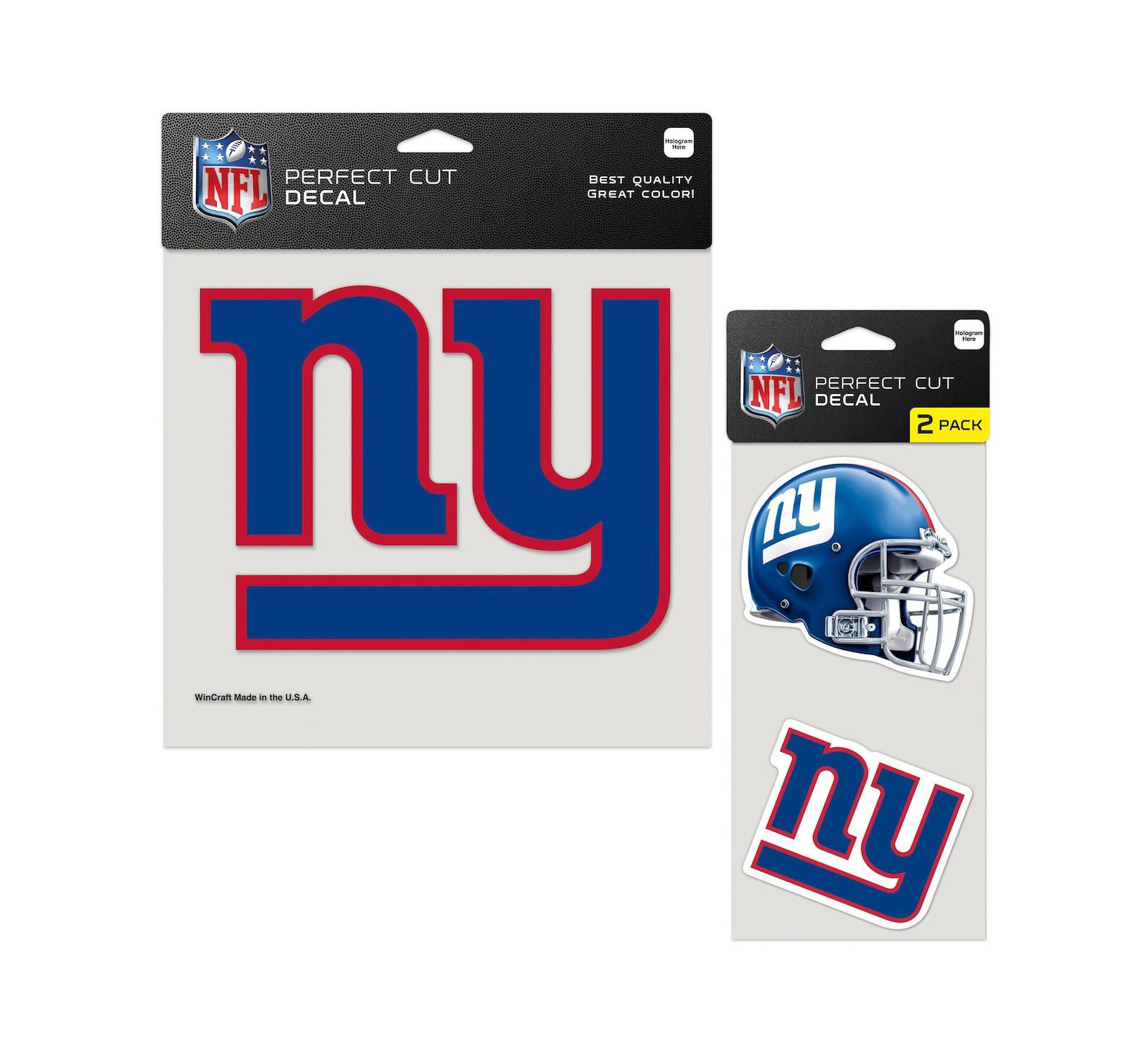 Wincraft New York Giants набор наклеек Perfect Cut