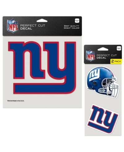 Wincraft New York Giants набор наклеек Perfect Cut