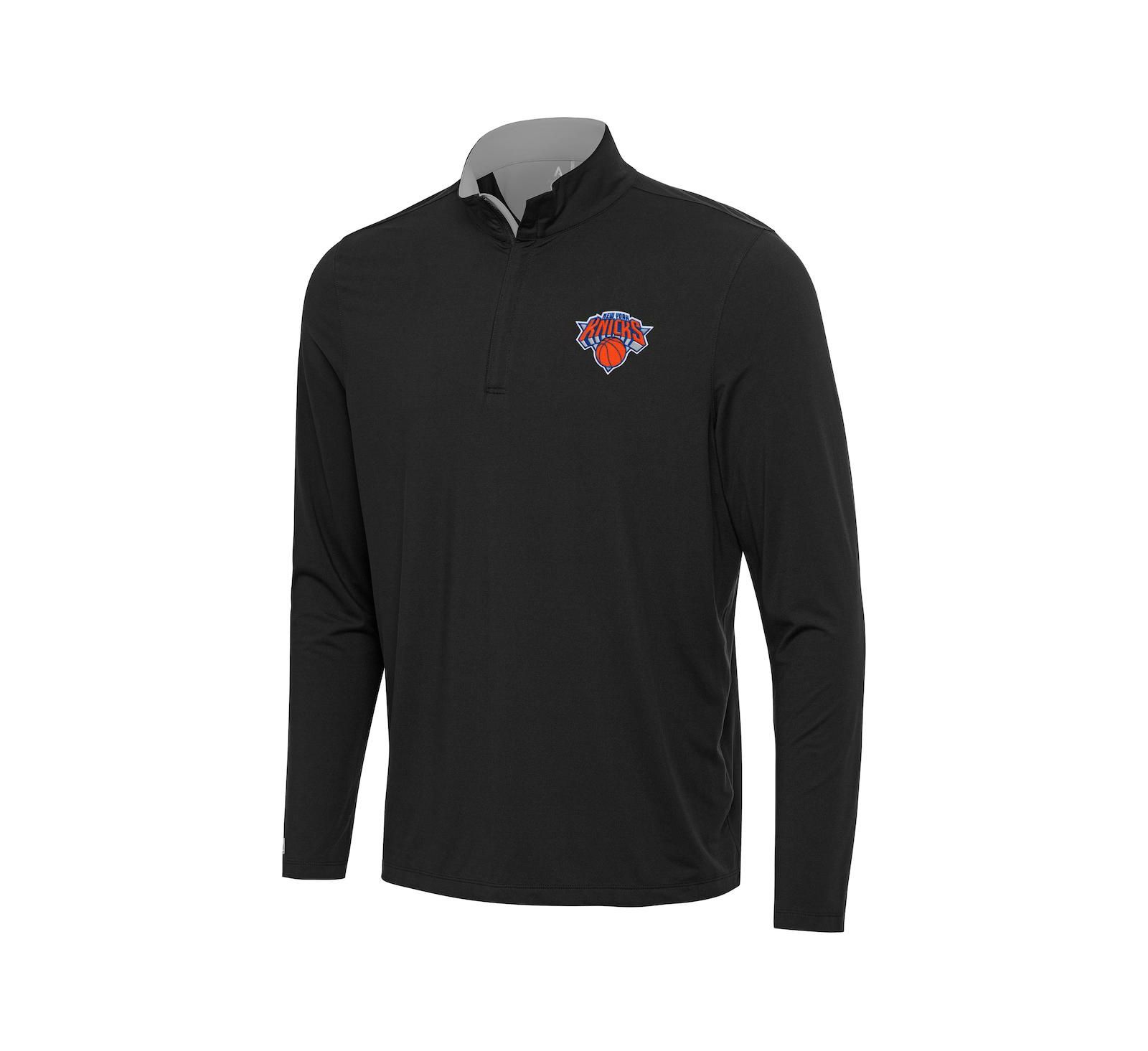Мужская кофта Antigua New York Knicks Content Quarter-Zip Top