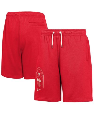 Шорты Nike Big Boys and Girls Red Chicago Bulls Courtside Club Fleece