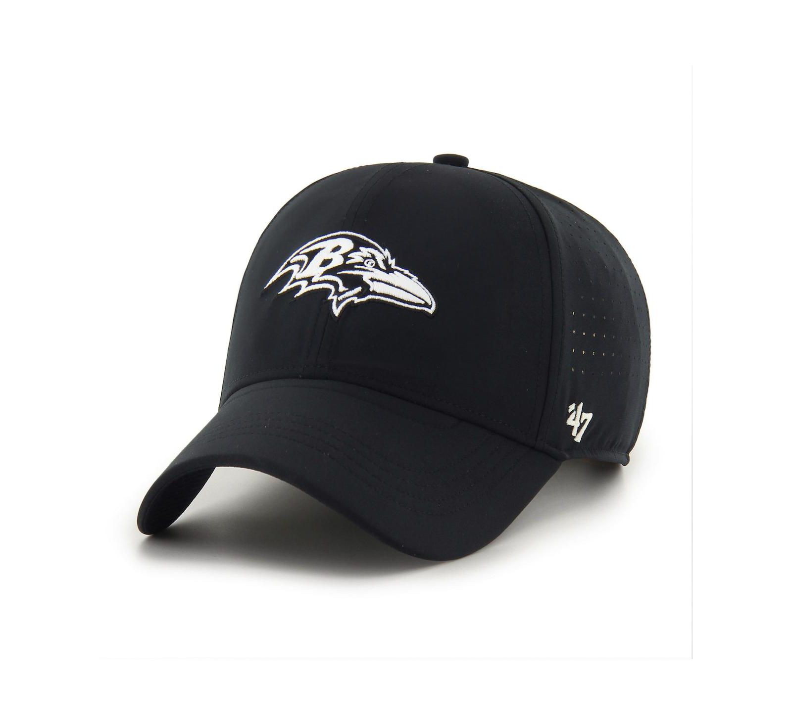 Мужская регулируемая кепка '47 Brand Baltimore Ravens Vent MVP, черная