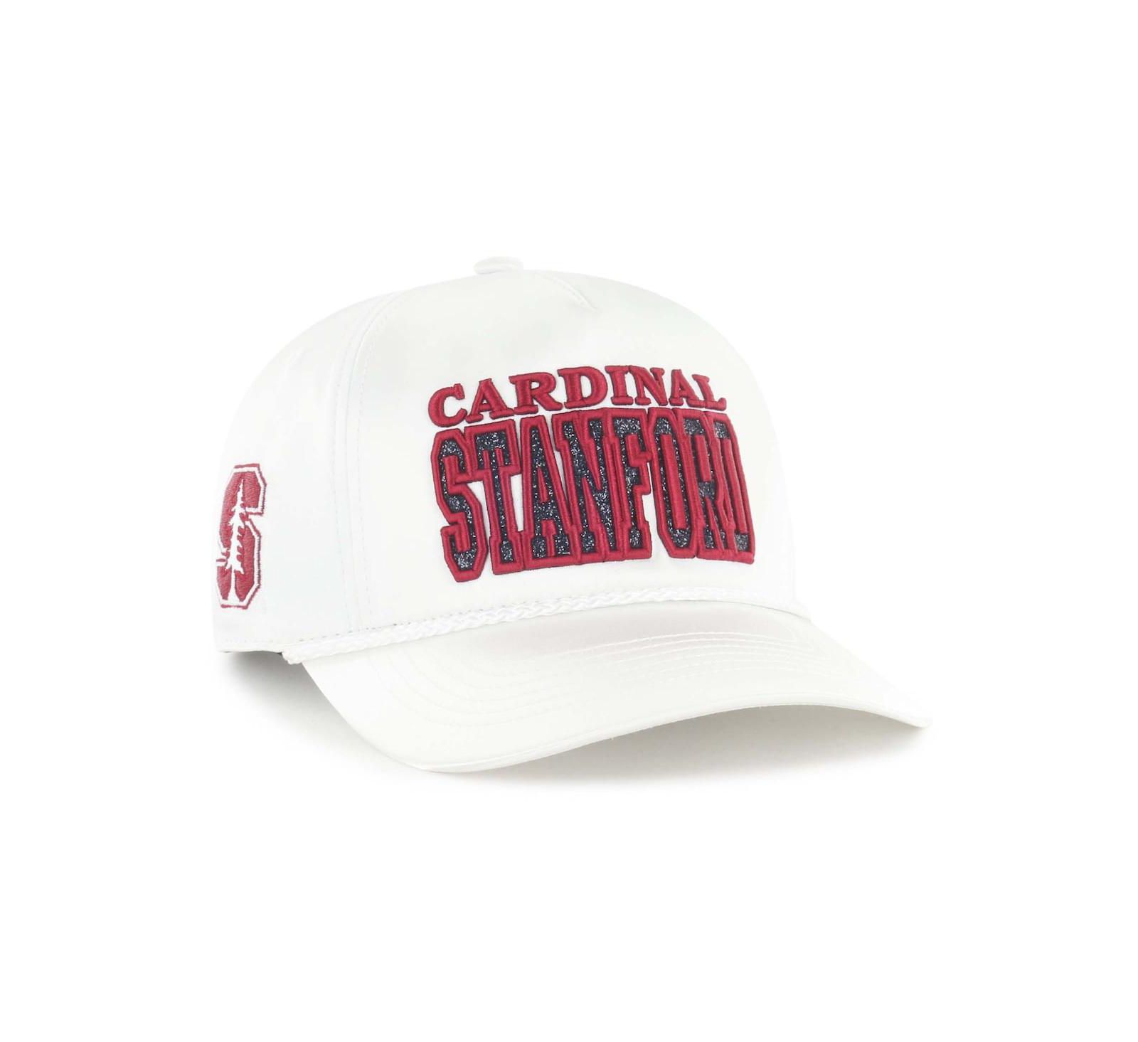 Женская регулируемая кепка '47 Brand White Stanford Cardinal Outspoken Hitch