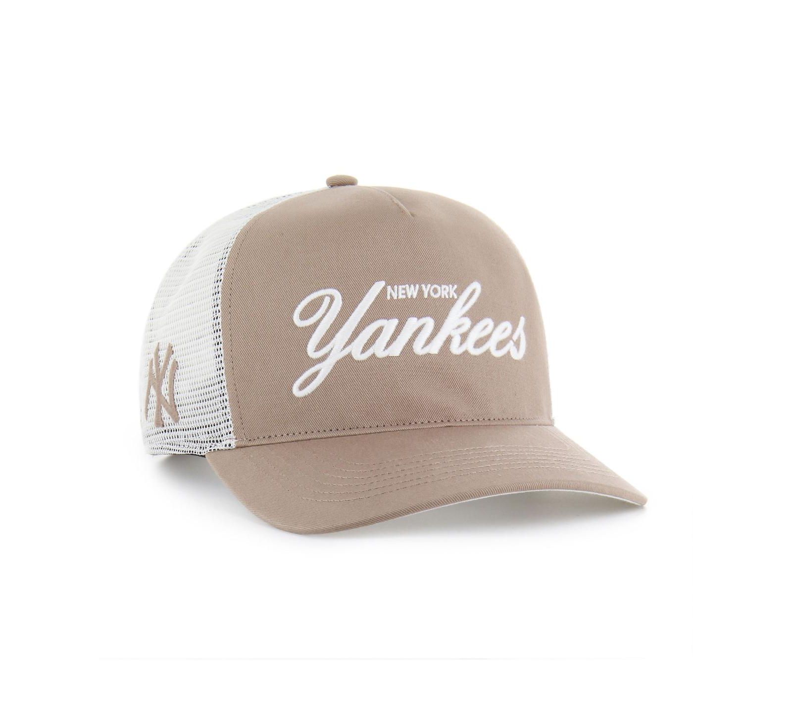 '47 Brand Men's Brown New York Yankees Foundational Mesh Hitch Adjustable Hat