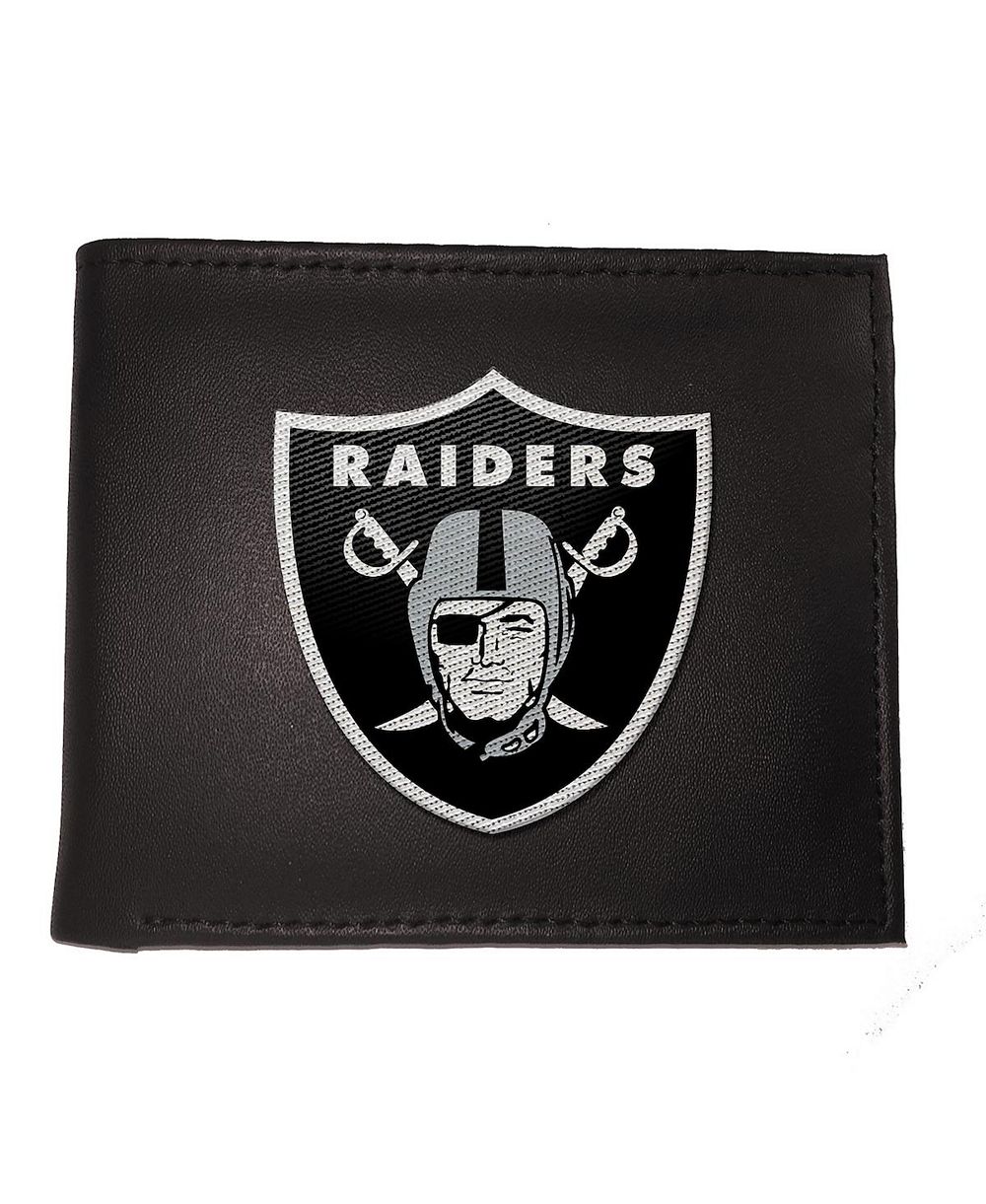 Evergreen Enterprises кошелек бифолд Las Vegas Raiders, синтетическая кожа, вышивка